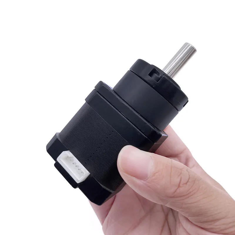 1Pc 42BYG Stappenmotor 40Mm Lichaam Lengte Met 3.71:1 -139:1 Verhouding NEMA17 Planetaire Versnelling Stappenmotor Met Versnellingsbak
