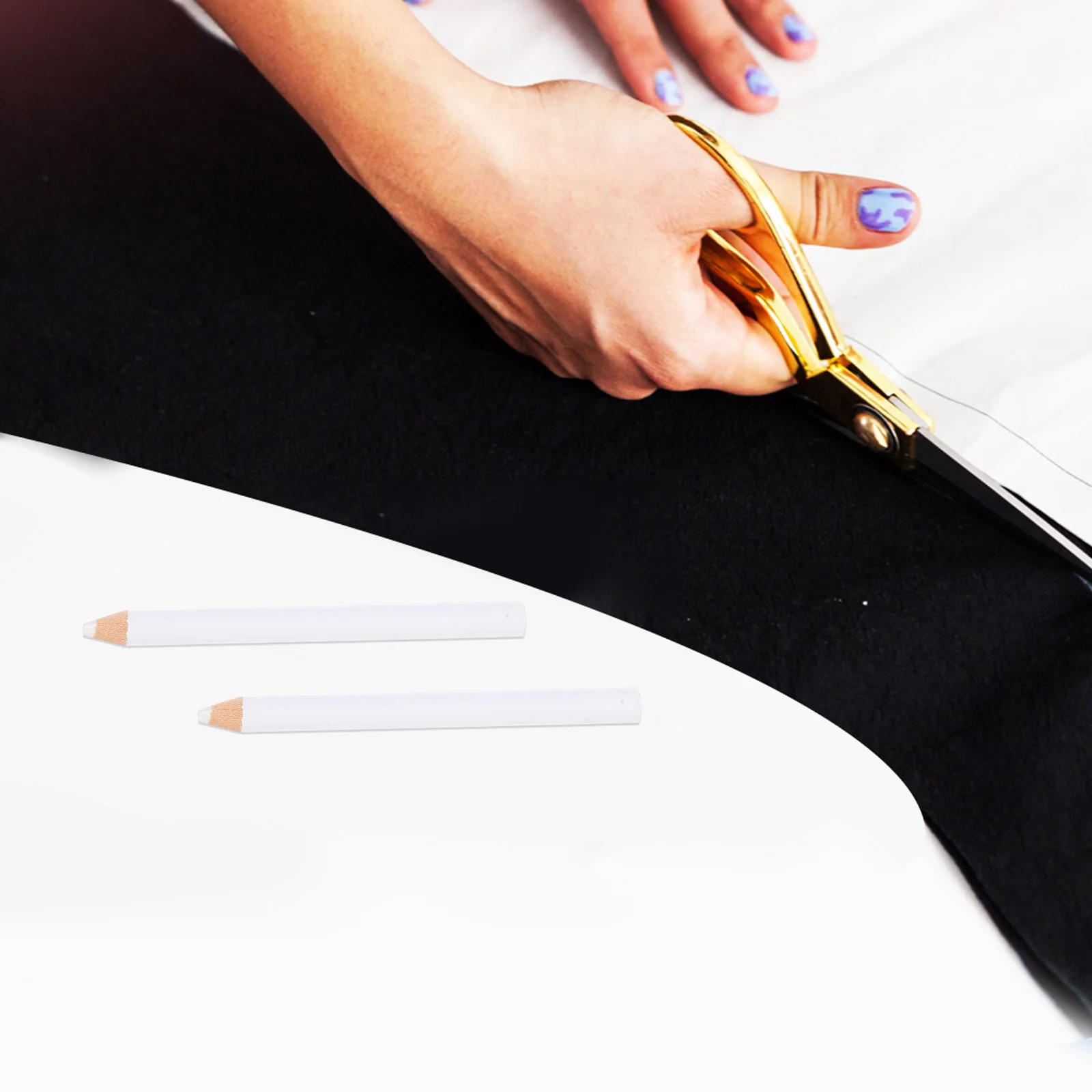 7 قطعة قلم رصاص علامة النسيج الطباشير ماركر الملابس اللحف قابل للمسح قابل للغسل لينة الرصاص عالية الدقة التطريز القلم للخياطة