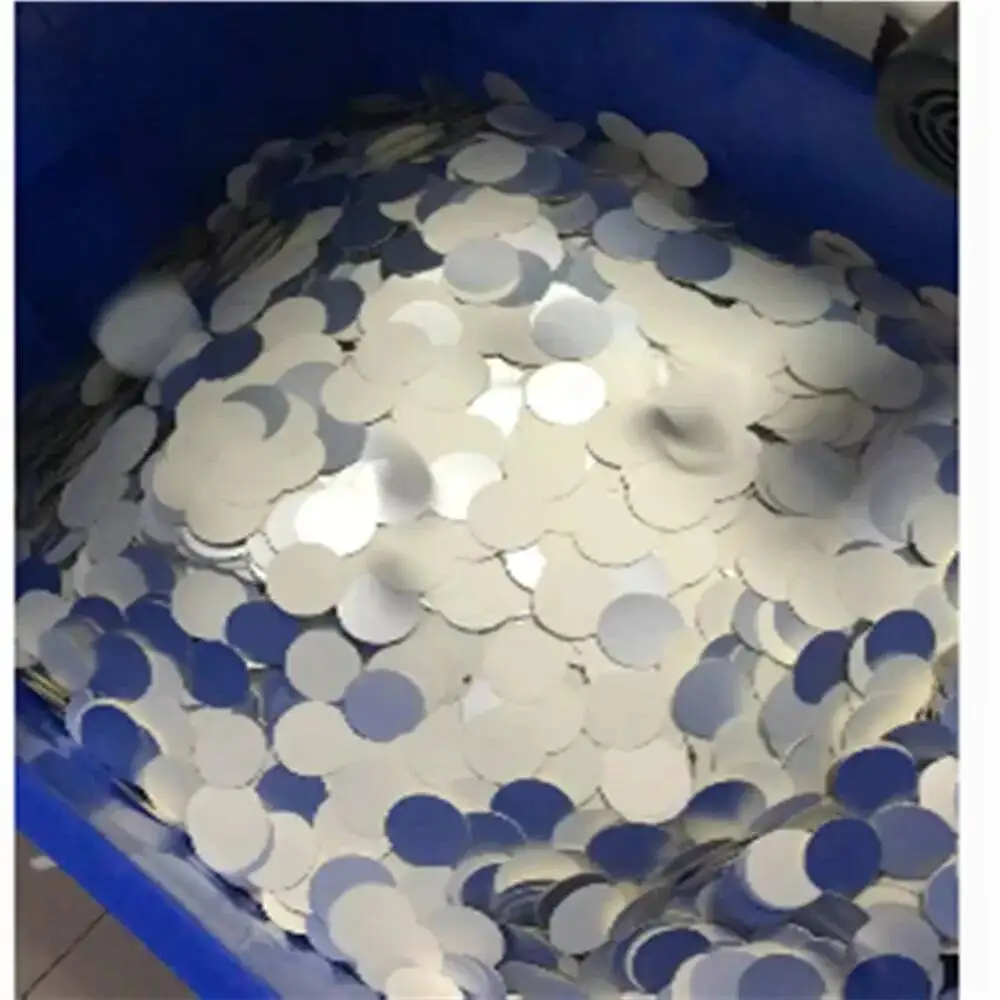 1000 szt. Plastikowy słoik szklany butelka użyj folii uszczelniającej przez uszczelkę termiczną akcesoria kosmetyczne bezpłatny pojemnik