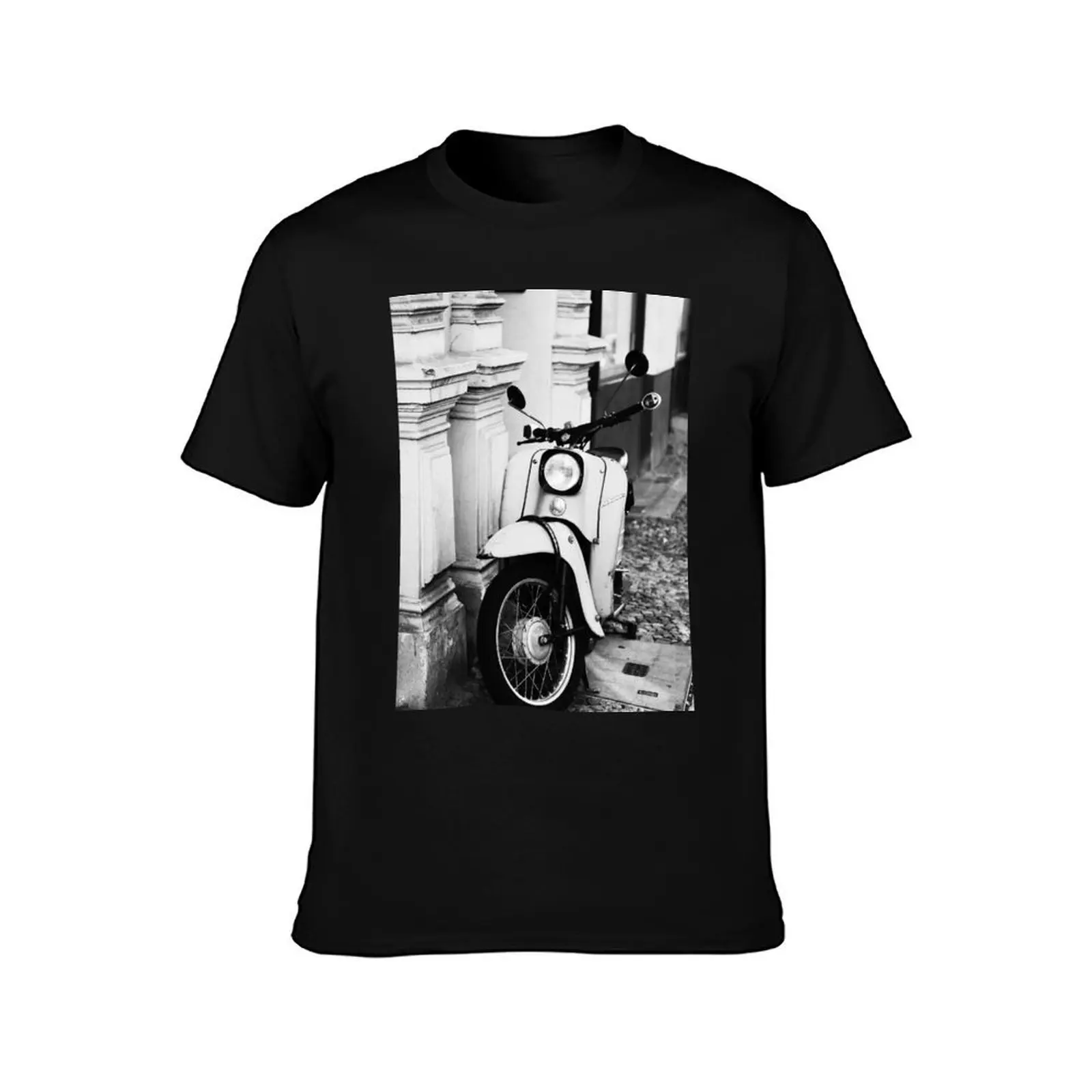 Simson swallow T-Shirt, Summer Casual Cotton Tee, Oversized Streetwear Tops, Vintage Graphic Print, Loose Fit Short Sleeve