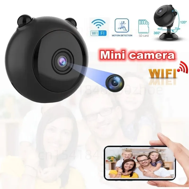 Mini Camera 1080P HD Magnetic Design Portable Indoor Home Security Protection Motion Detection Micro Camcorder Body Recorder