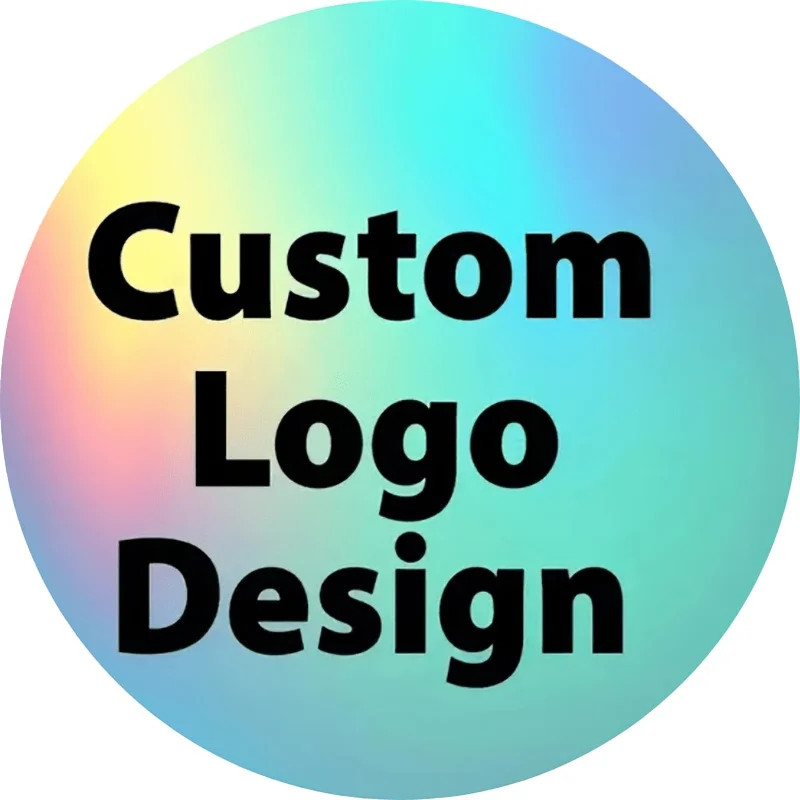 Custom Holographic Stickers,Personalized Holographic Die Cut Decals for Gift, Logo Laptops Business and Wedding Birthday Favor