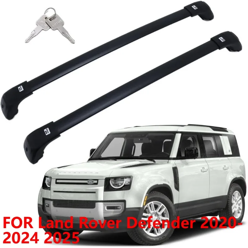 For Land Rover Defender 2020-2024 2025 Roof Rack Cross Bars 260lbs Load Capacity