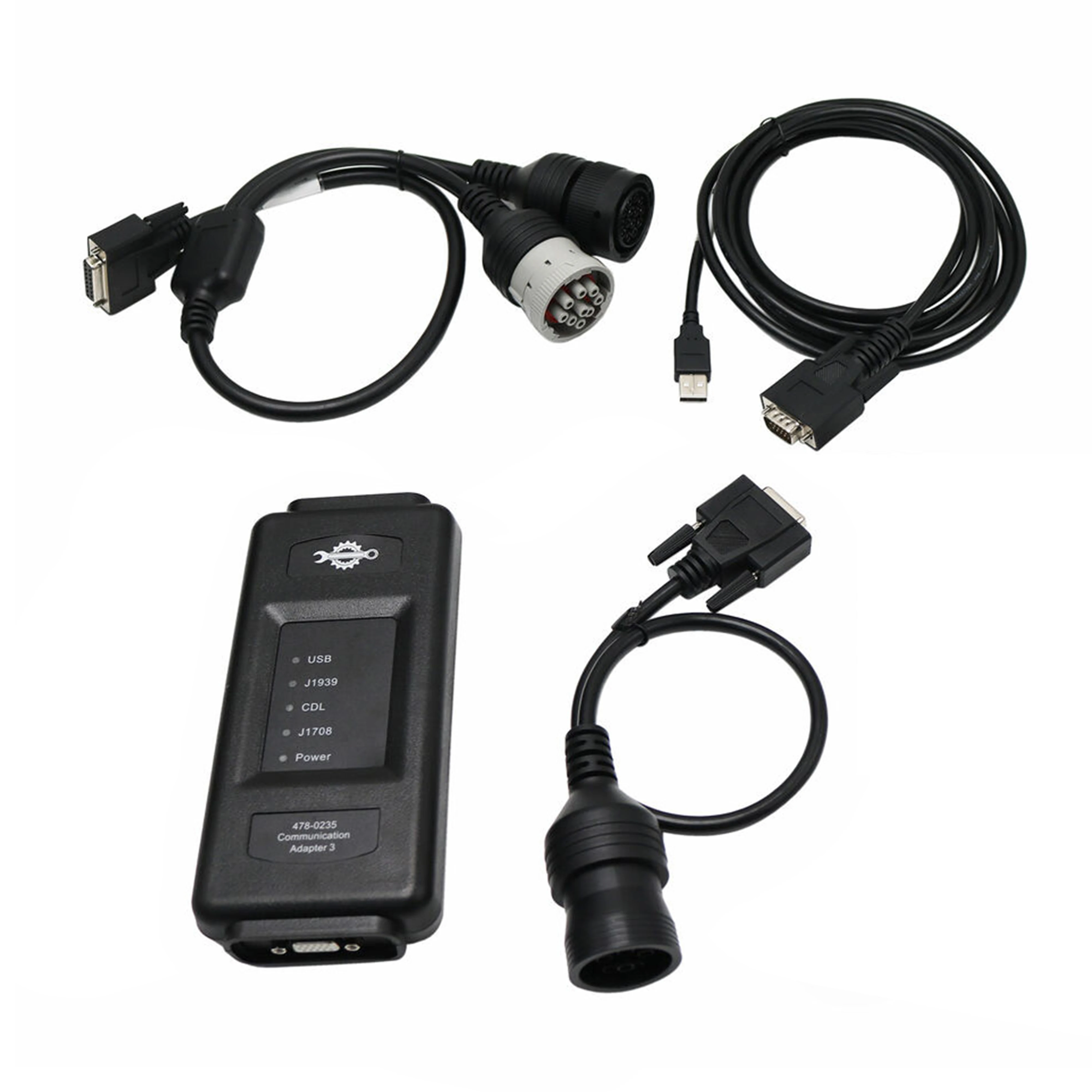 478-0235 538-5051 For Caterpillar ET4 Communication Adapter, ET4 Diagnostic Tool Scanner For Cat Truck Excavator
