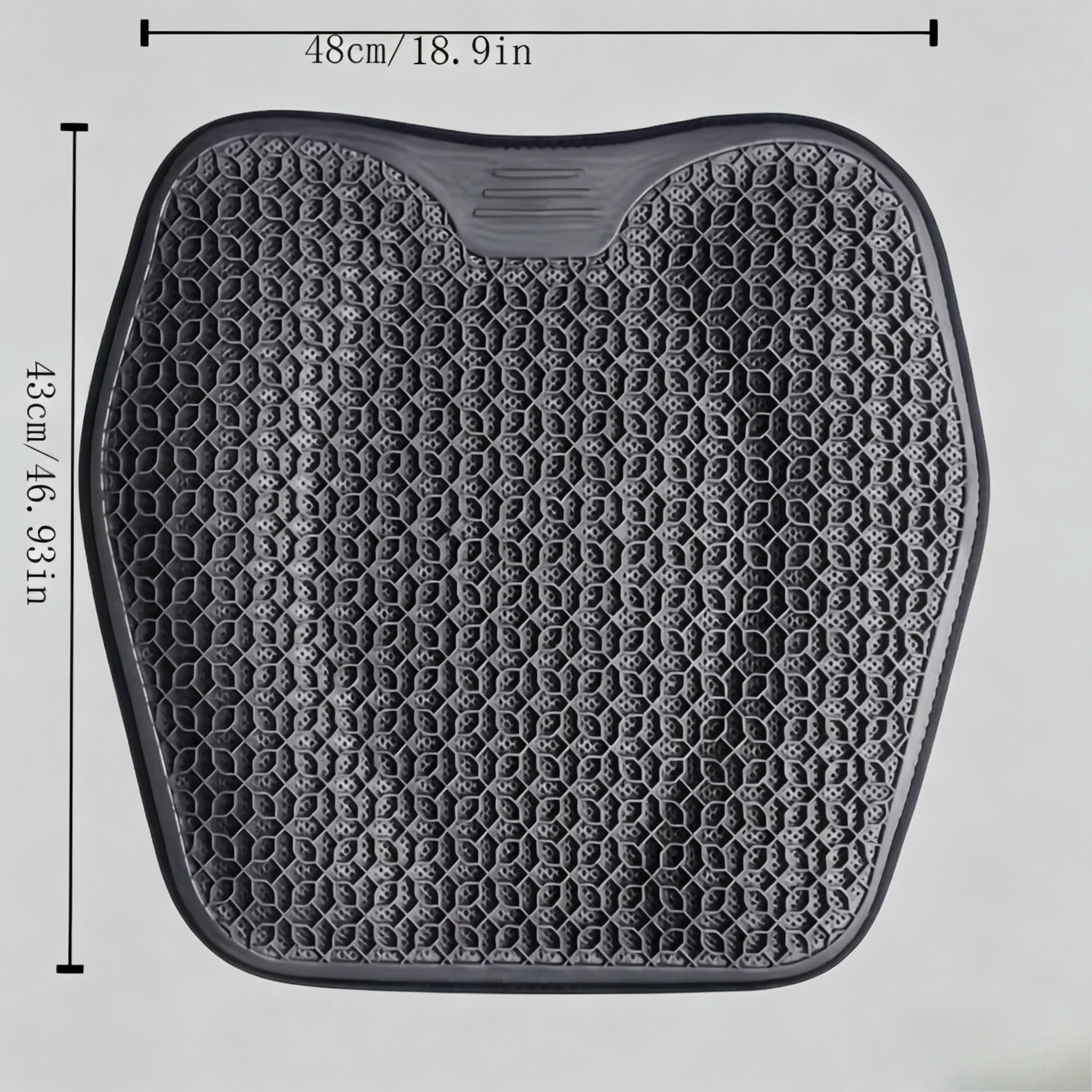 Honeycomb Design Gel Seat Cushion Breathable Machine Washable Pad Ergonomic Lightweight Seat Pillow for Car Office Home