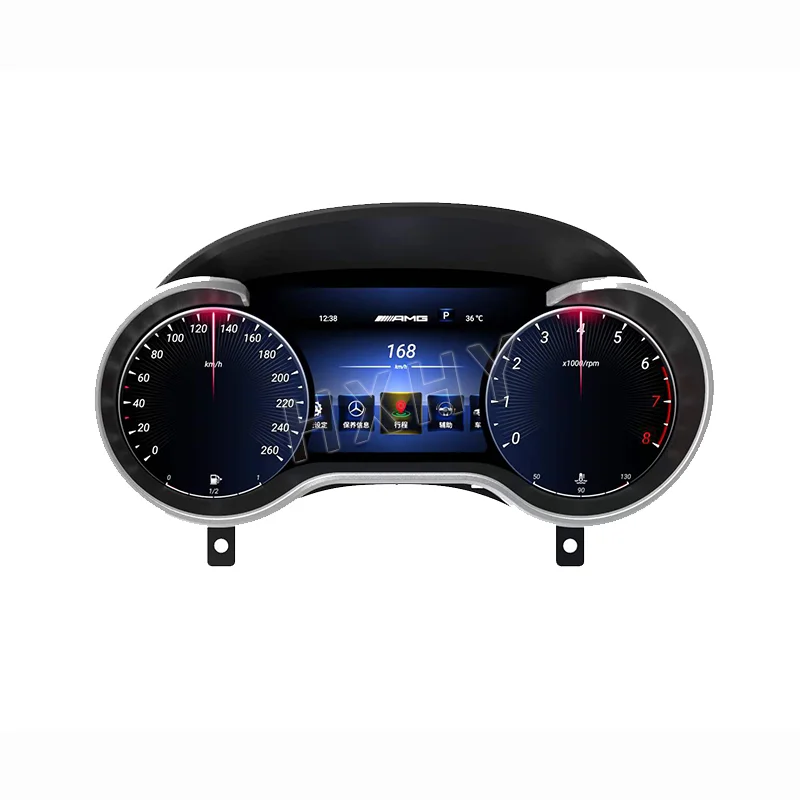 New Upgrade LCD Car Digital Cluster Instrument CockPit Speedmeter Dashboard For Benz R/ML/GL/G/GLE/GLS Class 2006-2019