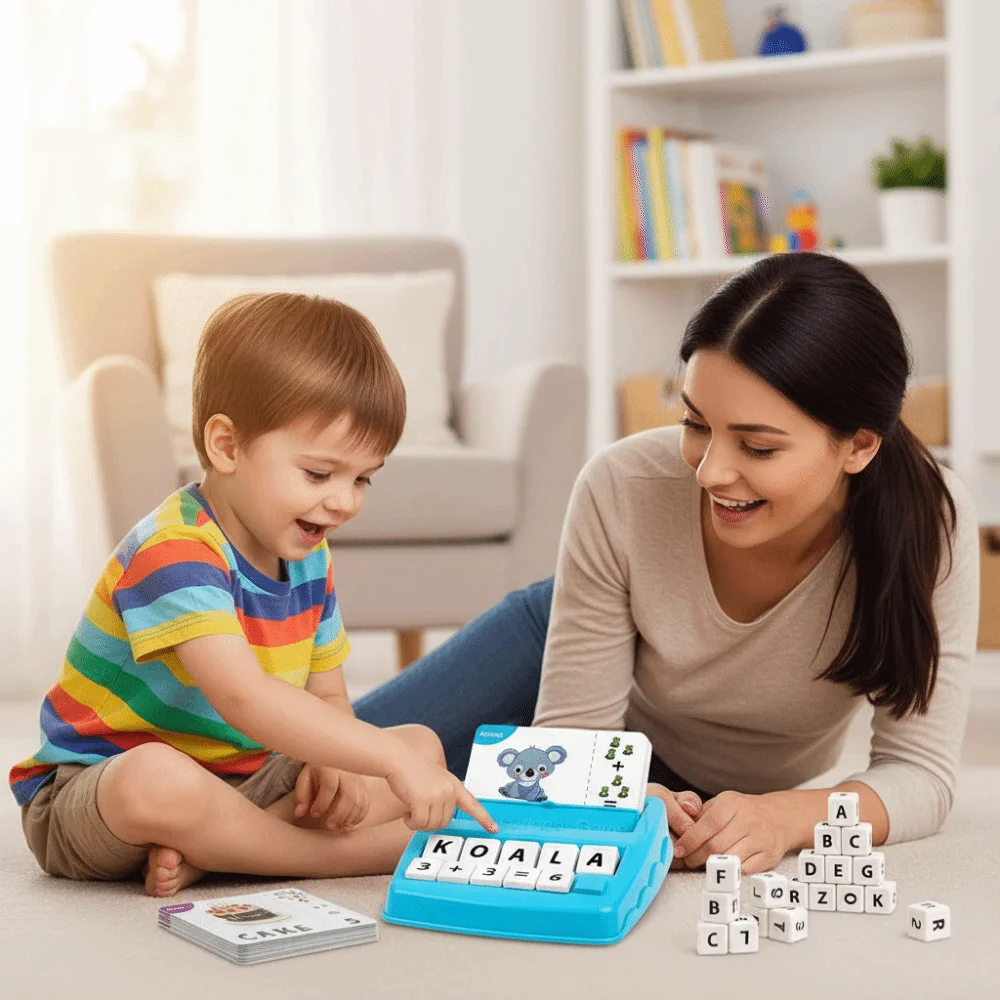 Pegatina de letras de papel, juguetes, alfabetos, números, ortografía, práctica, número, cognición, juego de matemáticas tempranas, rompecabezas educativo temprano