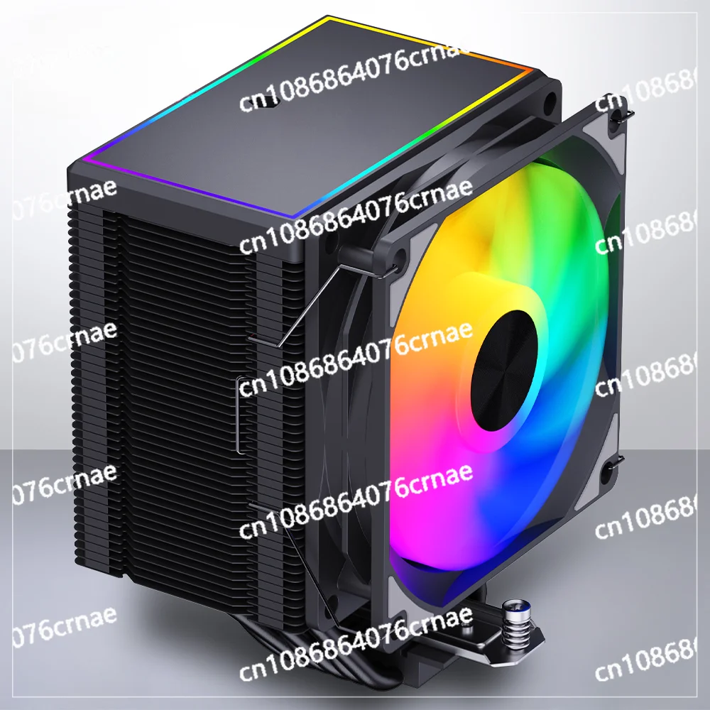 6 Heat Pipe Large Single Tower CPU Radiator 1700 Air-cooled X99 Desktop 2011 Silent AM4 AM5 Fan