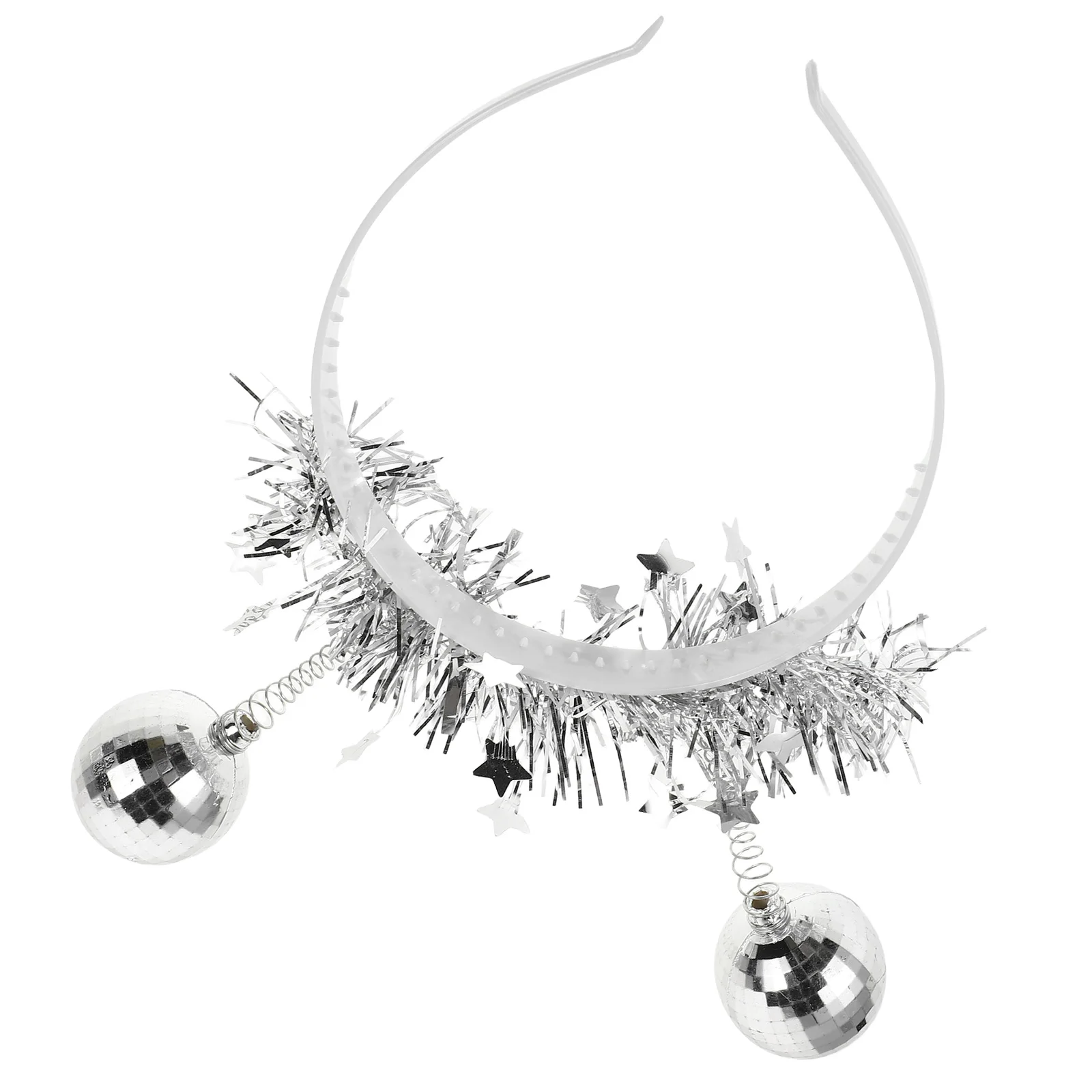 

Disco Ball Hair Accessories Disco Hair Accessories Women for Women Prom Party Costume Theme Mirror Ball Props Vintage