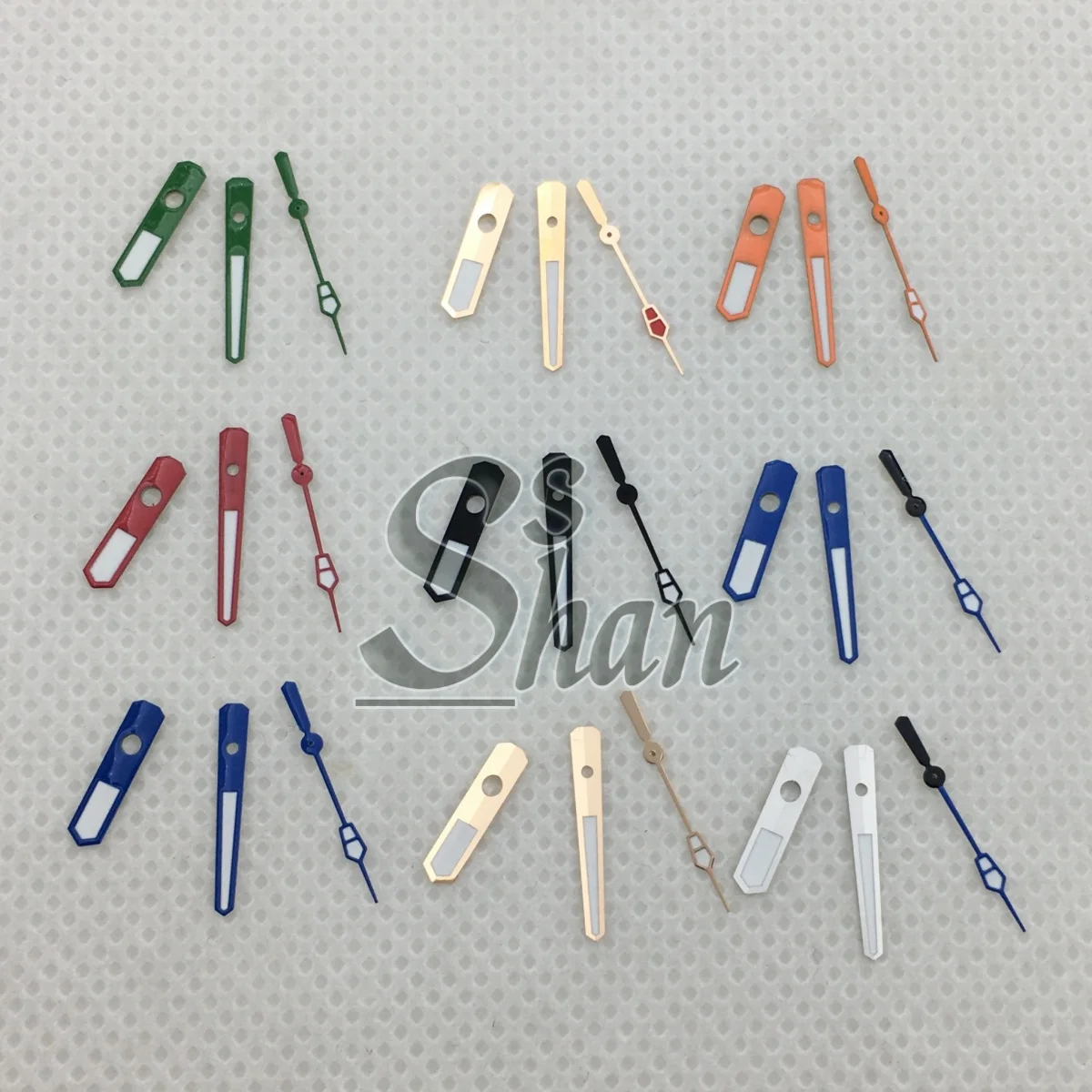 

Suitable for NH35 and NH36 watch hands green rose gold red silver gold blue orange watch hands luminous watch hands