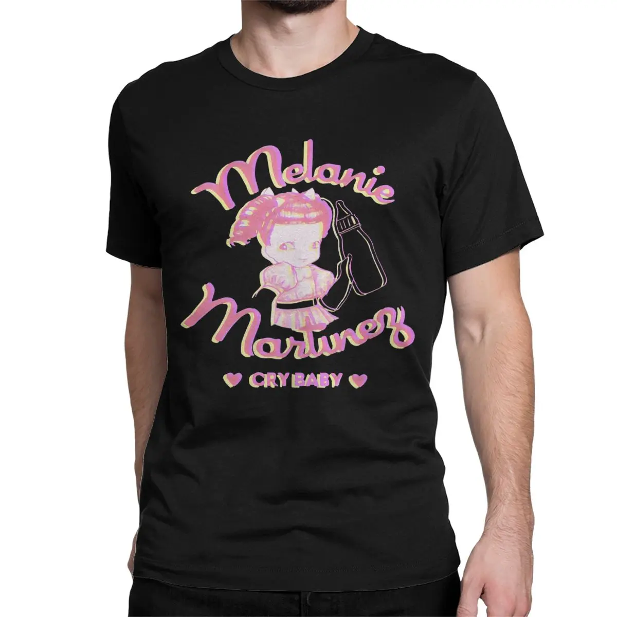 Men Women T-Shirts Melanie Cry Baby Martinez Cool 100% Cotton Tee Shirt Short Sleeve Trilogy Tour T Shirts Clothing Gift Idea