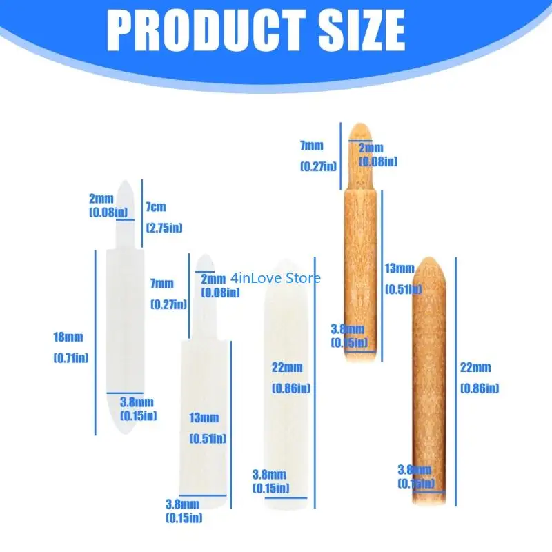 رؤوس بديلة لأداة طلاء الذهب المطاطية القوية T4MD من أجل صياغة دقيقة