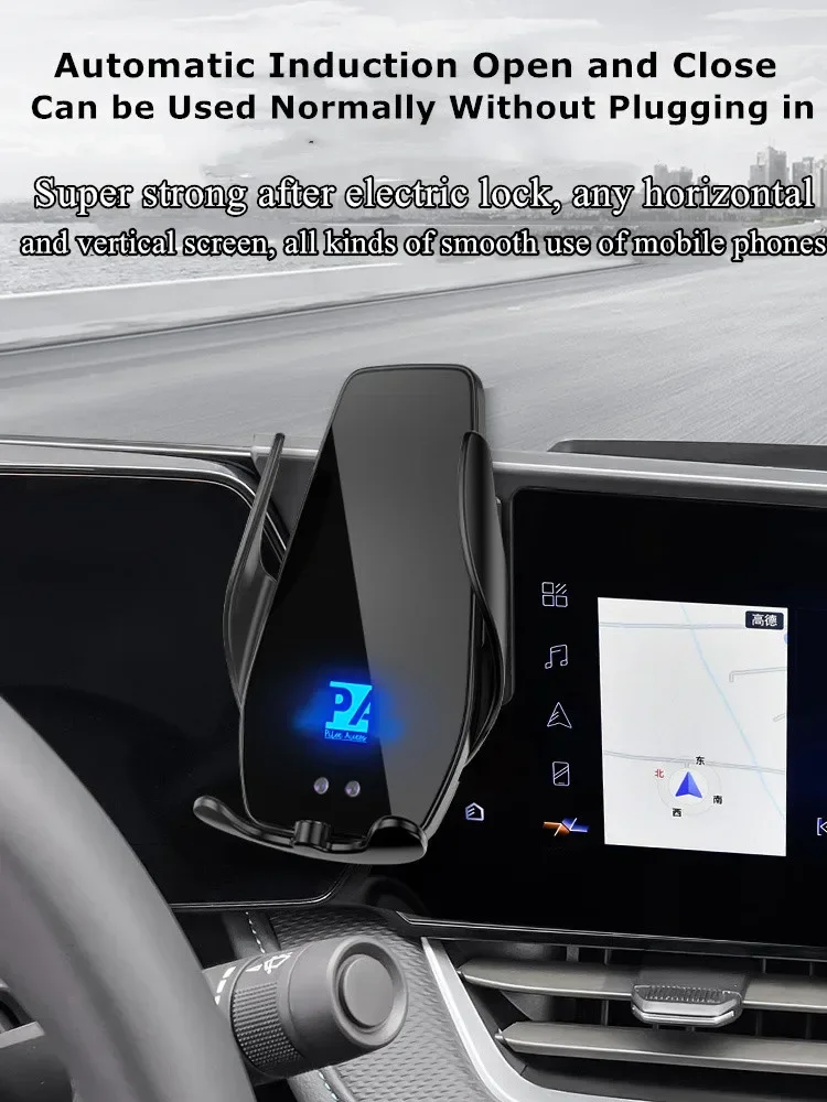 2023 For Chevrolet Monza Car Screen Phone Holder Wireless Charger Navigation GPS Phones Mount Bracket 10.25 Inch Size