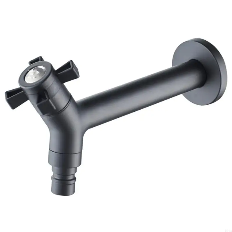  Quick Action Steel Laundry Faucet Rusts Proof Construction User Friendly Handle Designs Adapters for Home Appliances