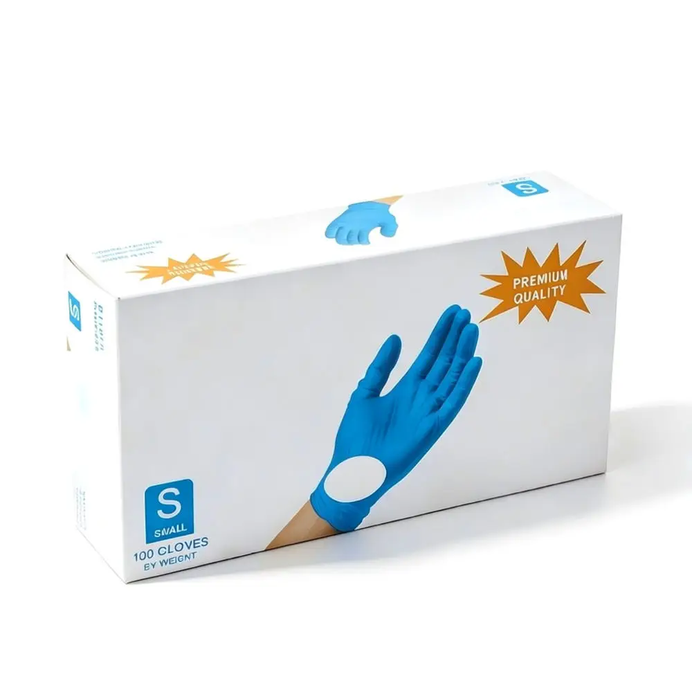 Premium Nitrile Disposable Gloves For For Wanli Thickened Industrial Household Food Safe Hand Protection Anti Slip Textured Grip