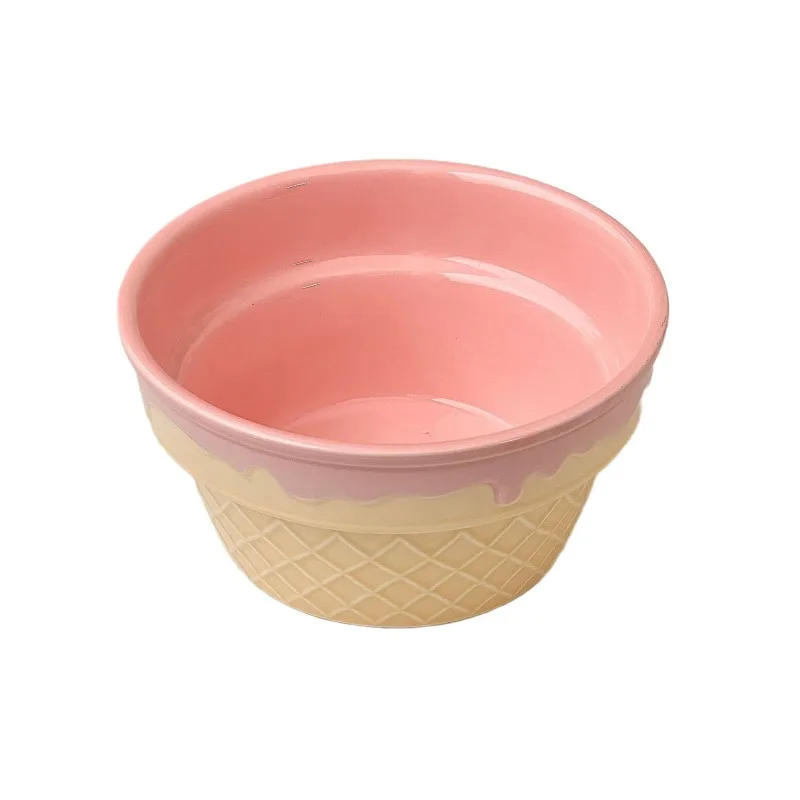 

Ice cream design sense salad bowl, yogurt bowl, dessert bowl