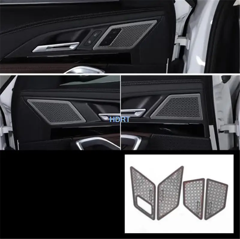 For BMW X1 U11 2023 + Car-Styling Accessories Four Door Audio Front Pillar Panel Horn Seat Under Dust Proof Speaker Trim Cover