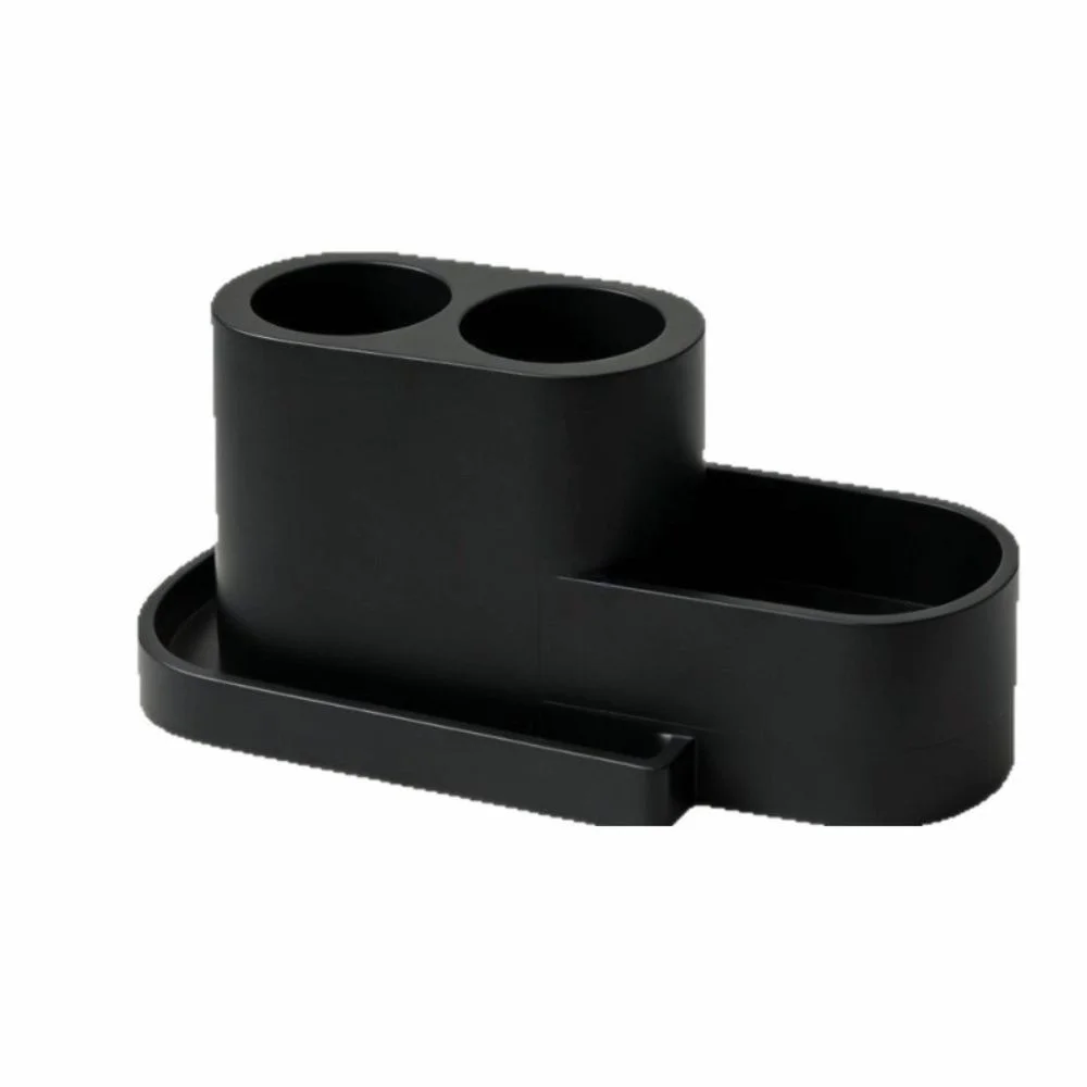Detachable Toothbrush Holder Easy Clean Multi-Purpose Storage Rack Compact Multi-functional Toiletries Storage Organizer