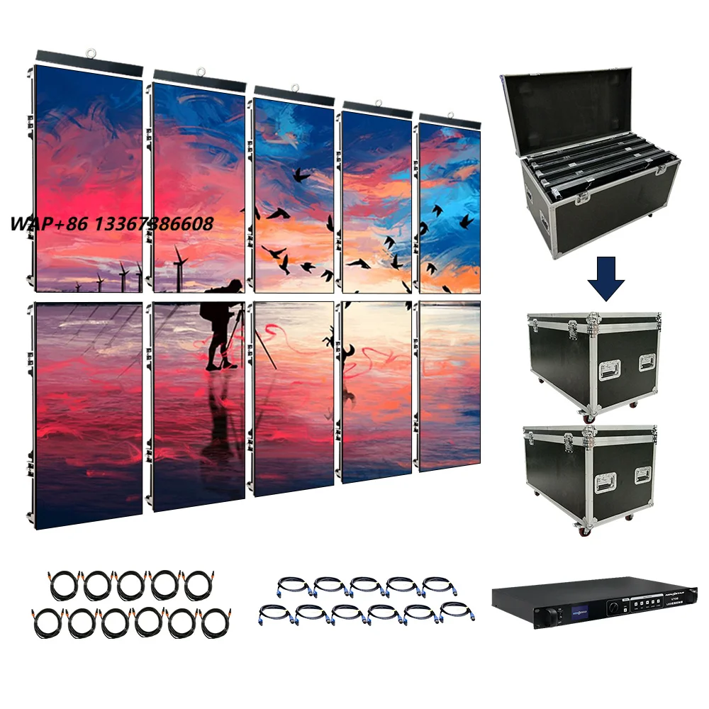 Raybo Nieuwe 2025 LED Schermen Volledige Kleur Indoor TV Paneel P2 P2.5 P3 P4 Verhuur LED Videowall LED Reclame Scherm Buiten
