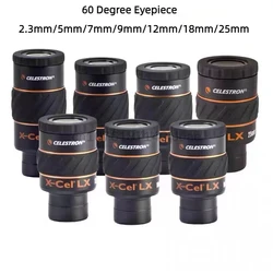 X-CEL LX Telescope Eyepiece 60 Degree Ultra Wide Angle Nebula/planetary Eyepiece 1.25inch Astronomical Telescope Accessories