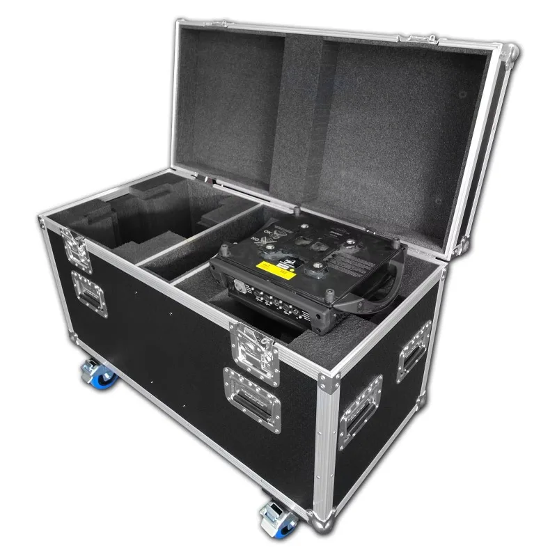 معدات إضاءة المسرح المخصصة Flightcase يطير الألومنيوم حالة الطيران لتحريك رئيس Led الاسمية أضواء المرحلة الإضاءة