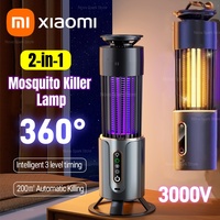 Xiaomi Electric Mosquito Killing Lamp 3 Level Timing 2 in 1 Home 360° Photocatalyst Mosquito Lamp Portable Outdoor Insect Trap