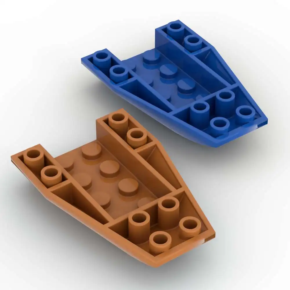 MOC 10 PZ 43713 Cuneo 6x4 Triplo Invertito Curvo Building Block Casa Sostituibile Mattoni Divertenti Giocattoli Adulti Ragazzi Regali di Festa