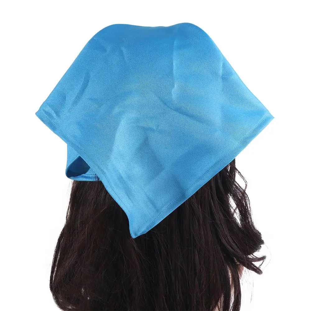 Catering Cooking Cap Triangle Kitchen Work Cap Cotton Thread Gluing Chef Hat Multiple Colors Durable Work Turban Hat Restaurant