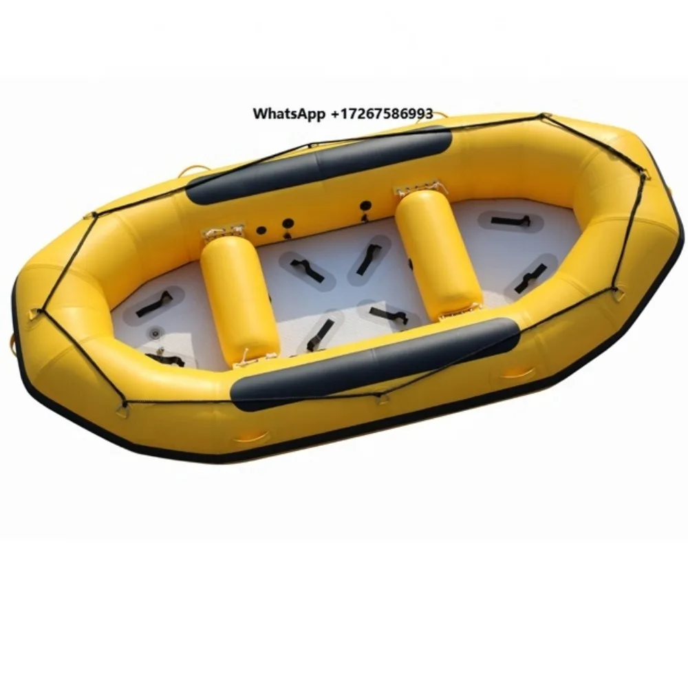 Haohai P340 340cm Inflatable Rafting Boat for Fishing & Rowing 6 Persons Capacity CE Certified