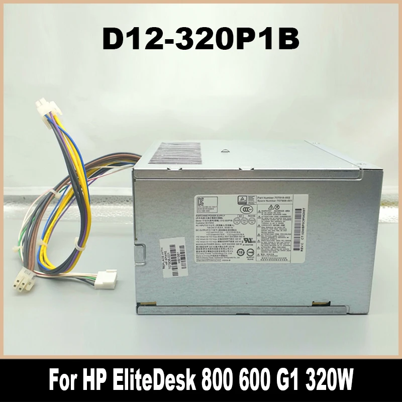 Nowy dla HP EliteDesk 800 600 G1 320W zasilacz D12-320P1B 707818-002 707906 503377-001 PS-4321-2HF1 702306-002 702454