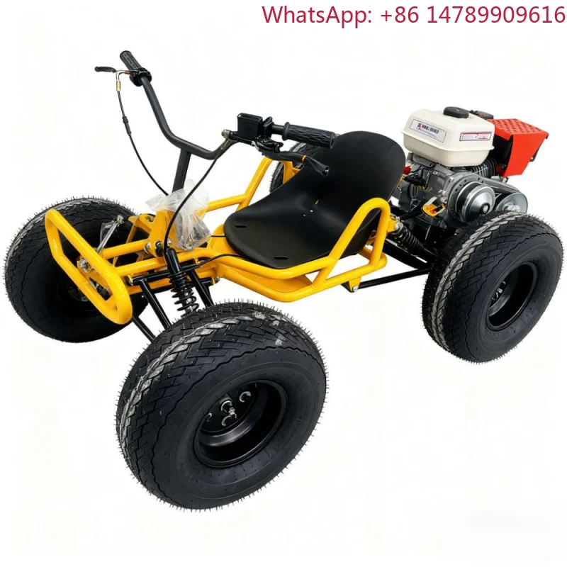 All-Terrain VehicleWholesale Heavy Duty 4-Stroke Gas Off-Road Go Kart Rear Drive 35km/h High Speed 150kg Load Outdoor Racing Veh