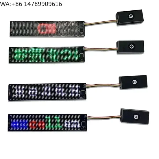 

Custom Weatherproof Outdoor LED DisplayWholesale Cross-Border Flexible Vest Chest Patch Small Soft Ultra-Thin Outdoor Display