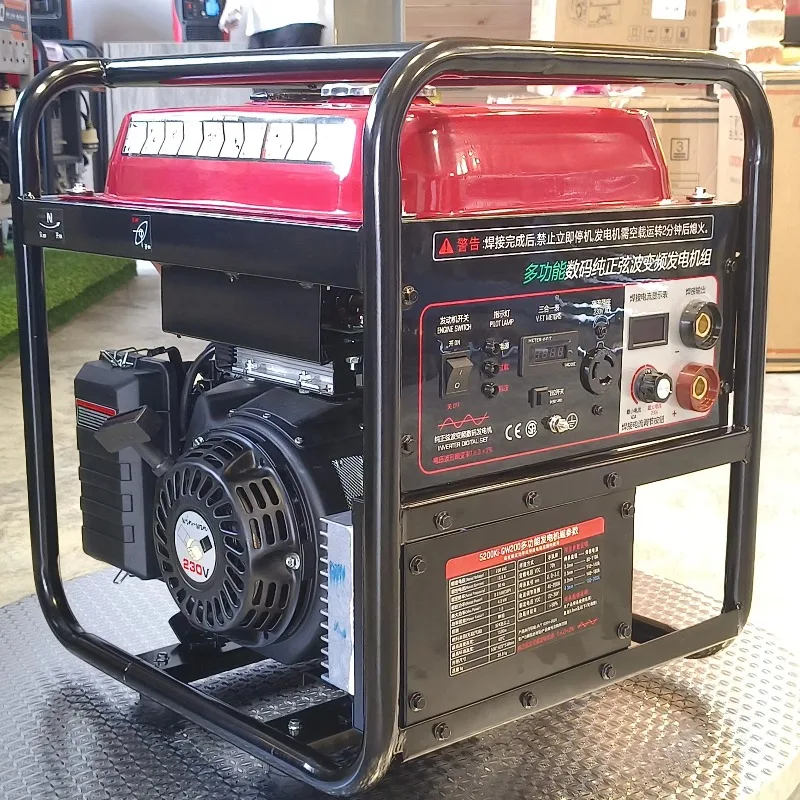Portable Inverter Generators Small Welder Generator  4kw Engine Driven Welding Machine