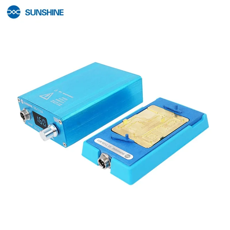 Sunshine T12A Preheating Station Welding Platform For iPhone X-14 mini/13/13Pro max Motherboard Welding Table Desoldering Heater