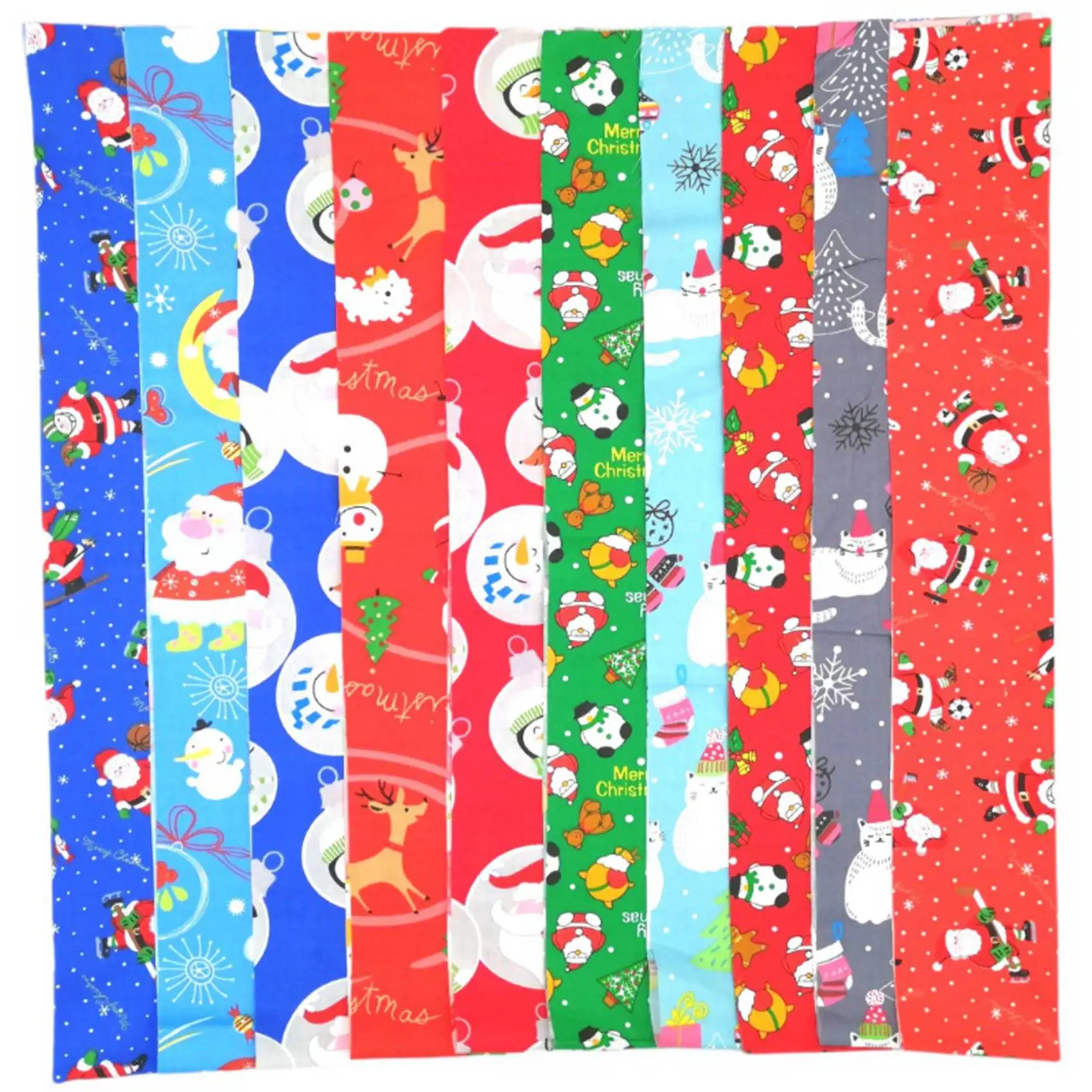 40 Patterns Jelly Roll Fabric, Pre-Cut Jelly Roll Fabric Strips for Quilting,Fabric Jelly Rolls with Different Patterns