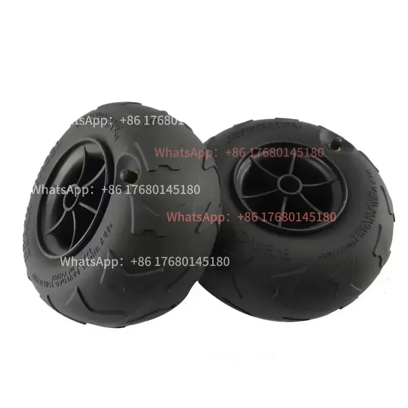 9‑Inch PVC Inflatable Sand Balloon Wheel, Replacement Wheel for Beach Wheelchair, Kayak & Fishing Cart - view 5