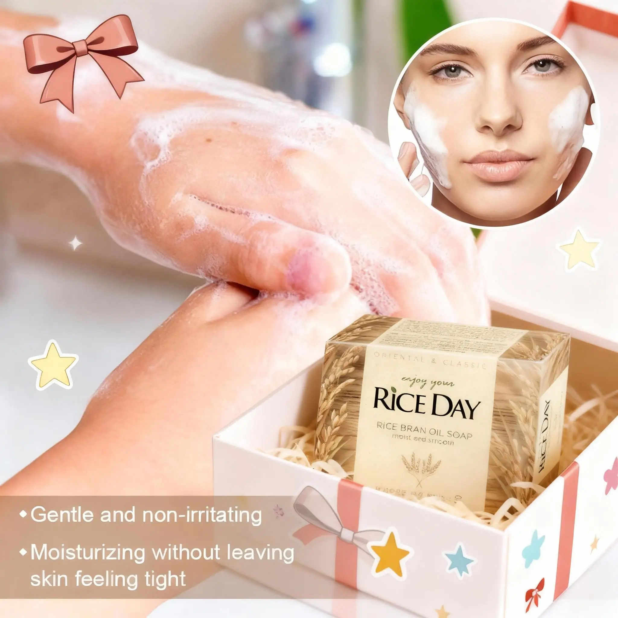 

Мыло ручной работы с эфирным маслом, увлажняющее, разглаживающее, освежающее, контроль жирности для лица/тела, мыло с натуральным эфирным маслом