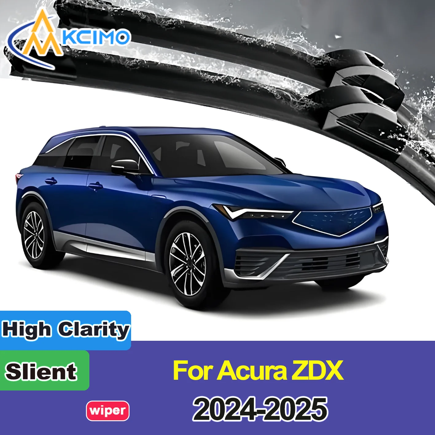 

2PCS New Front Windshield Wiper Blade for Acura ZDX 2024-2025 Front Windshield Auto Wipers Blade Accessories 2025 2024 2023 2022