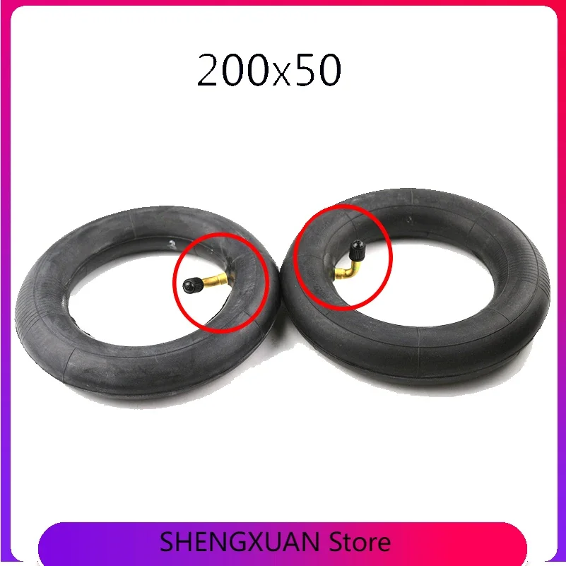 8-дюймовый электрический скутер с шинами 200x50, внутренняя трубка 200*50, деталь мотоцикла для Razor Scooter eSpark Crazy Cart, скутеры