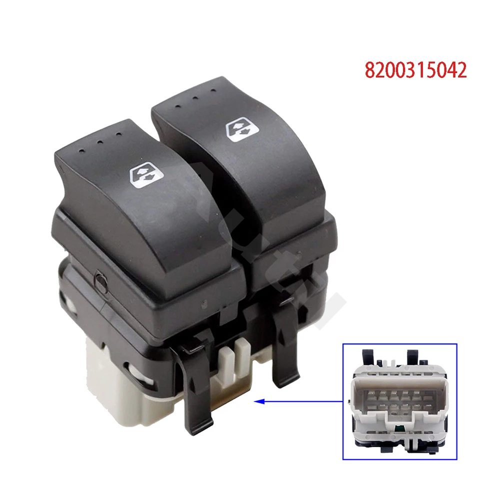 Electric Power Window Switch Lifter Control Button for Renault Vel Satis Espace IV Grand Scenic II 8200315042 8200315040 - view 2