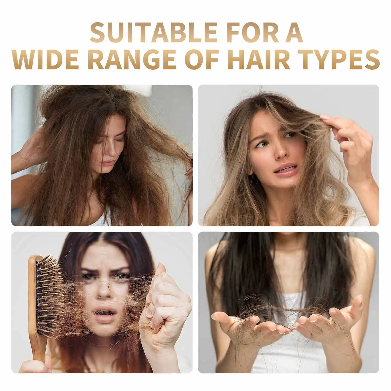 59 ml natürliches Rosmarin-Minze-Haarpflegeöl, revitalisiert und wachsen das Haar, nährt die Kopfhaut, geeignet für alle Haartypen