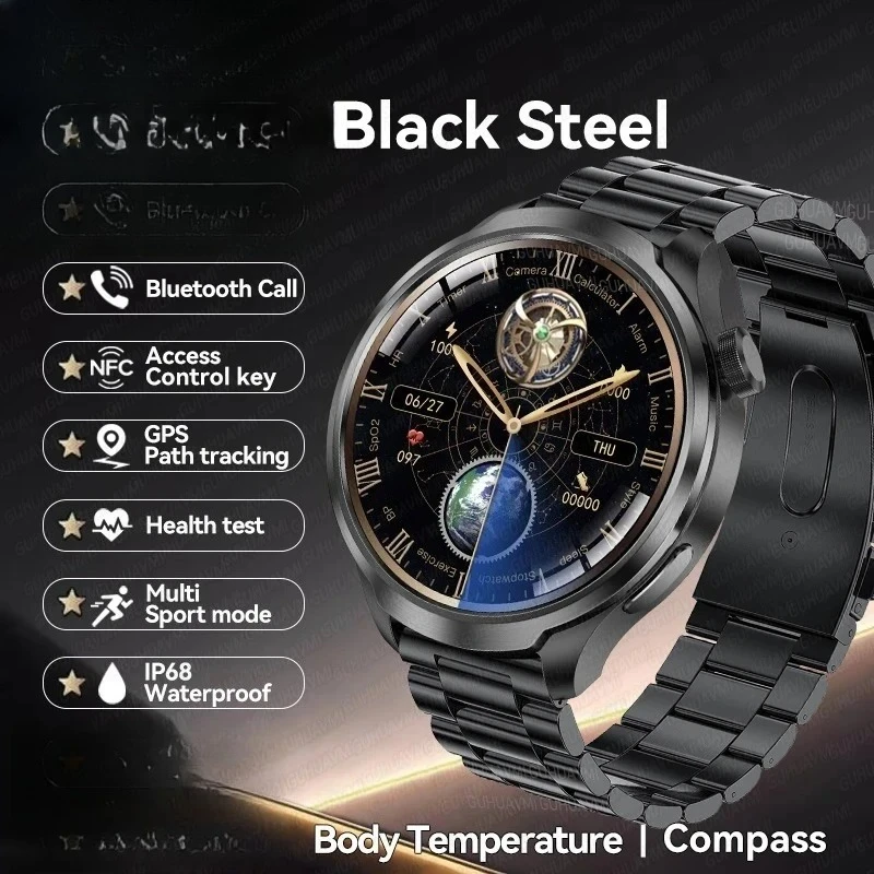 

Xiaomi 2026 Original Outdoor Sport Smart Watch Men 1.85 inch HD AMOLED Screen GPS Compass Altimeter Waterproof Call smartwatch