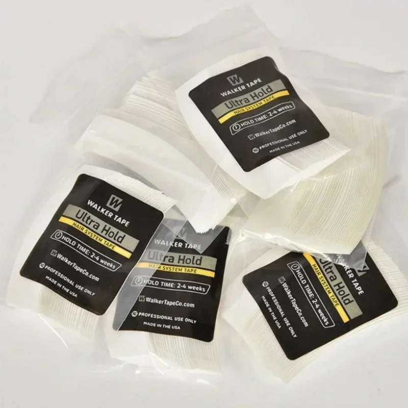 

36pcs/lot White Ultra Hold Adhesive Wig Double Sided Tape For Toupee/Lace Wig Hair Adhesive Tape