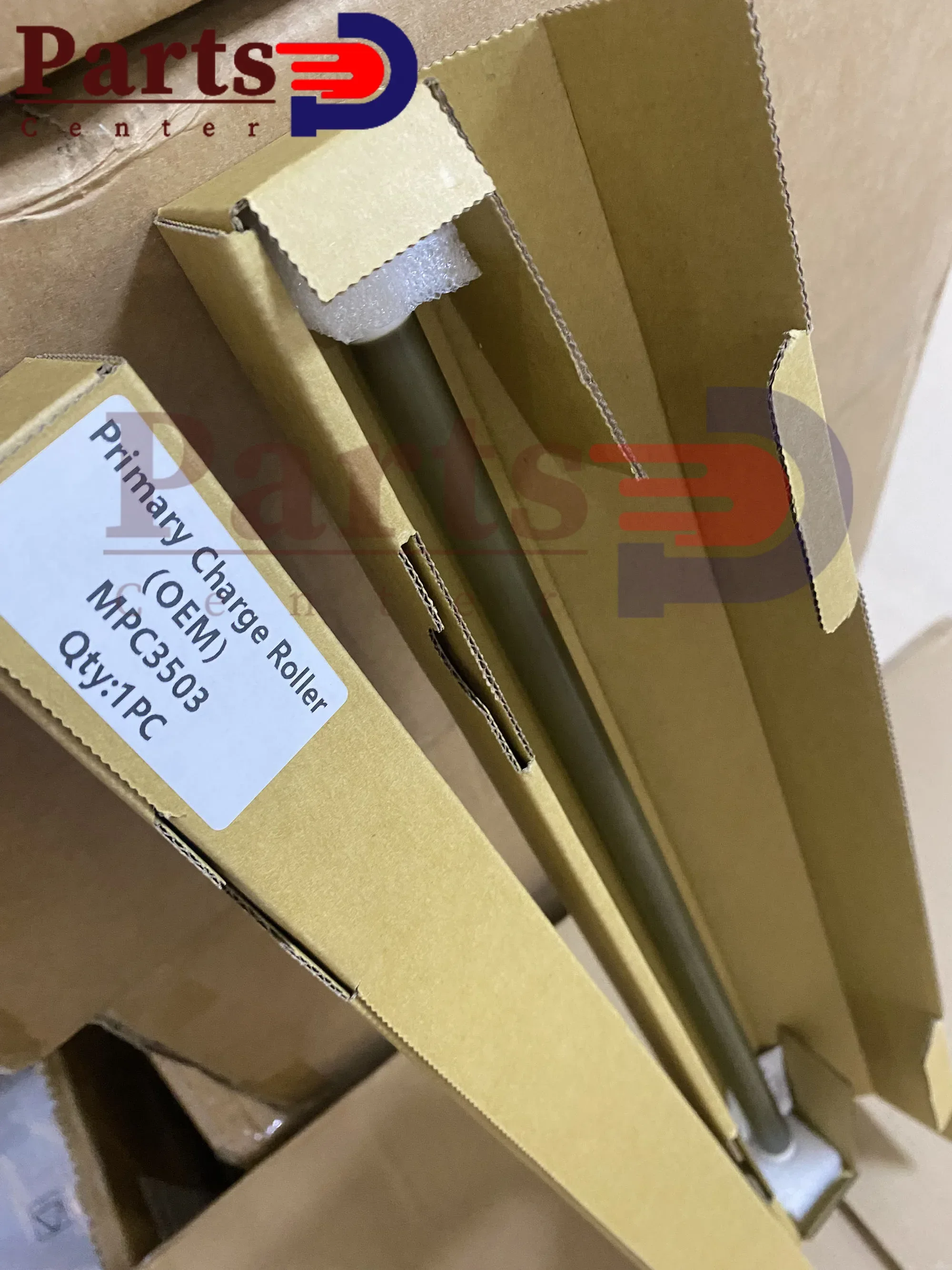 1X OEM Brown Color Primary Charger Roller is support for  Ricoh MPC3003 3503 3004 3504 4503 5503 6003 4504 5504 6004 IMC3000 PCR
