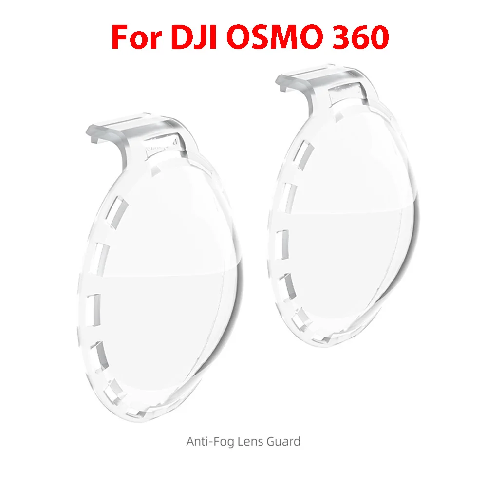 

For DJI OSMO 360 Anti-Fog Removable Lens Guards High-Clarity Anti-Fog Lens Protector Panoramic Camera Accessories