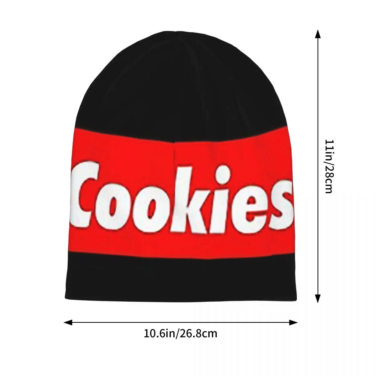 Cookies The Best Top And The Most Popular Pastry Dessert Lover Warm Knitted Cap Bonnet Hat Autumn Winter Beanies Hats