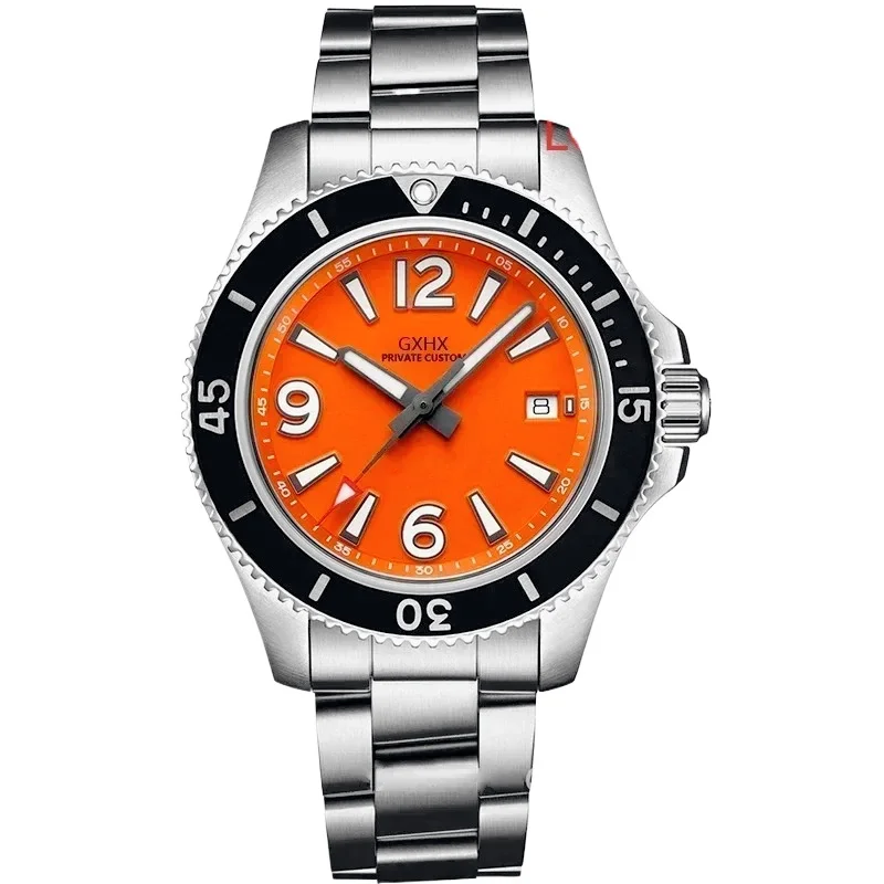 DONG Store Men's Automatic Mechanical Watch, Luminous, Outdoor Activities, Stainless Steel, Full-Featured