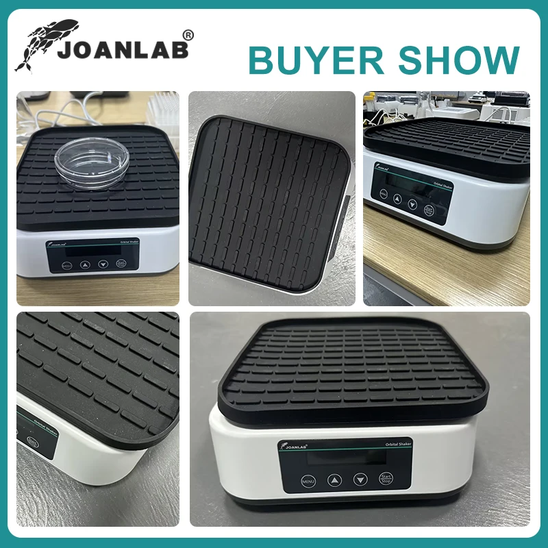 JOANLAB 110/220V Orbital Shaker Digital Display Shaker Laboratory Multi-purpose Oscillator Adjustable Speed 200rpm SK-20