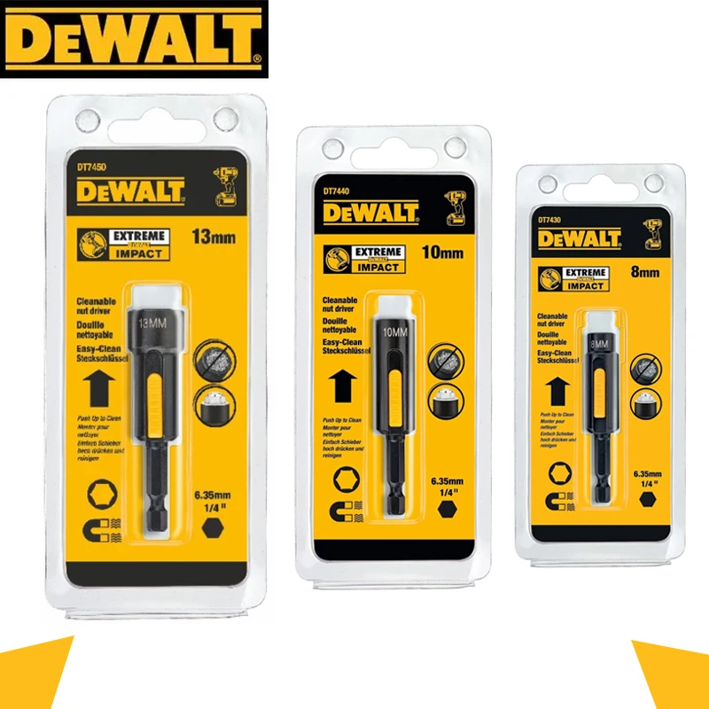 DEWALT DT7430 DT7440 DT7450 Magnetic Screw Lock Bit Holder, Impact Ready Quick Change Screwdriver Bit Holder Set
