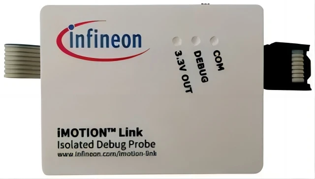 INFINEON IMOTIONLINK Debug Probe, iMOTION Motor Control ICs, Standalone, UART